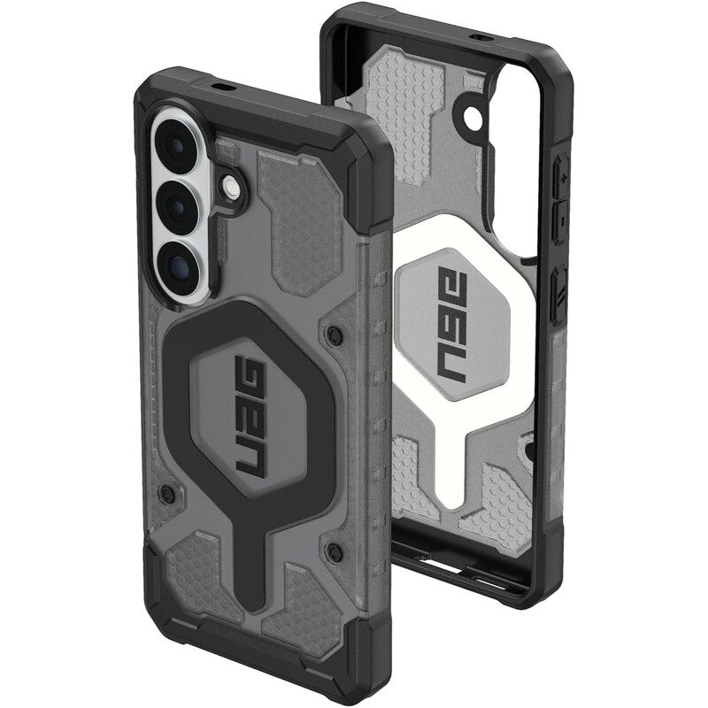 Чохол-накладка Urban Armor Gear для Samsung Galaxy S26 Pathfinder Clear with Magnet Ash/Black (214528113140)