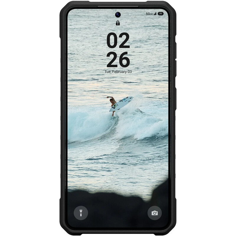 Чохол-накладка Urban Armor Gear для Samsung Galaxy S26 Pathfinder Clear with Magnet Ash/Black (214528113140)