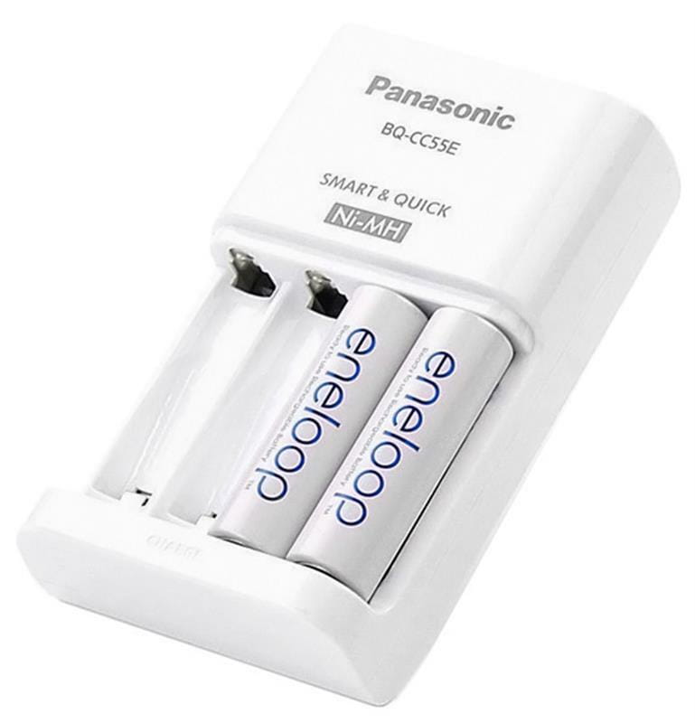 Зарядное устройство Panasonic Smart-Quick Charger + Eneloop AA/HR06 Ni-Mh 1900 mAh BL 4 шт