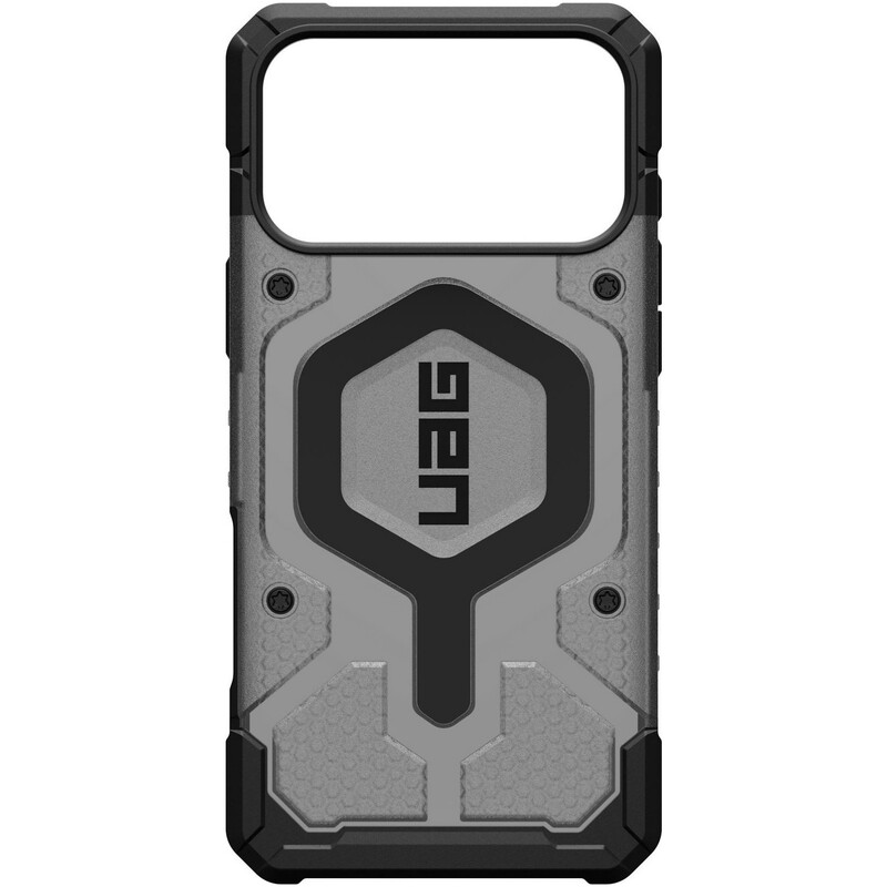 Чохол-накладка Urban Armor Gear Pathfinder Clear MagSafe для Apple iPhone 17 Pro Max Ash/Black (114552113140)