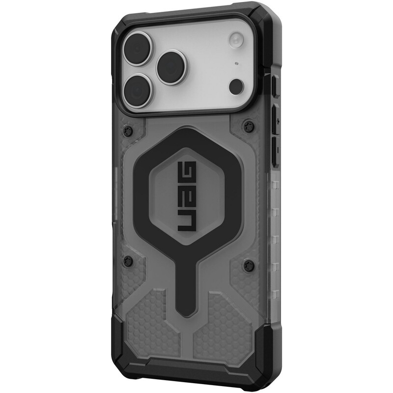 Чохол-накладка Urban Armor Gear Pathfinder Clear MagSafe для Apple iPhone 17 Pro Max Ash/Black (114552113140)