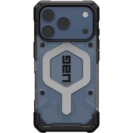 Чехол-накладка Urban Armor Gear Pathfinder Clear MagSafe для Apple iPhone 17 Pro Ice/Silver (114551114333)