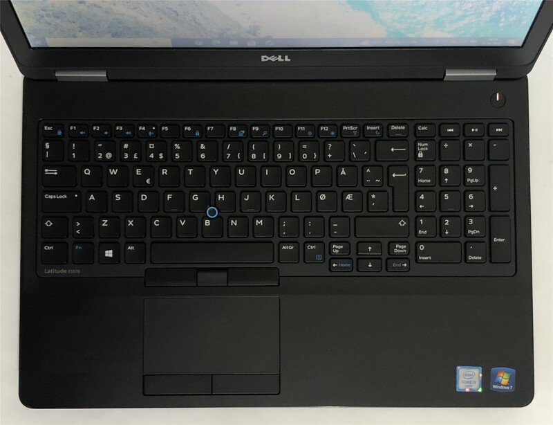 Ноутбук Dell Latitude E5570 / 15.6" (1366x768) / i3-6100U / 8GB / 128GB SSD / Win10Pro - Б/в