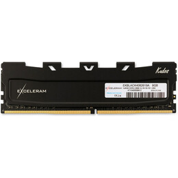 Модуль пам`ятi DDR4 8GB/2666 eXceleram Black Kudos (EKBLACK4082619A)