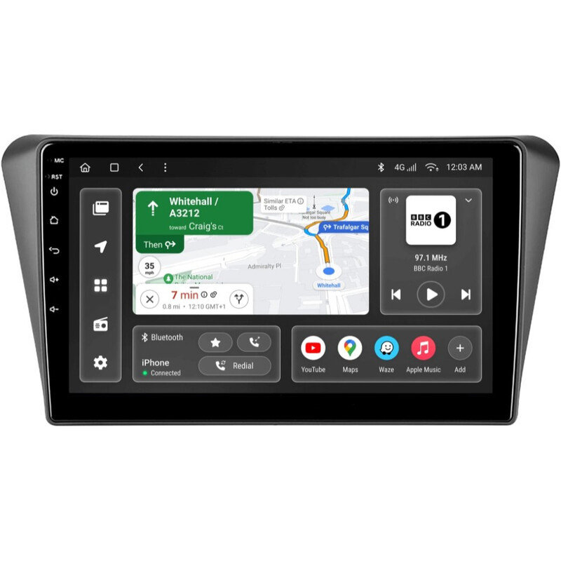 Штатная магнитола Gazer T6010 Pro для Peugeot 408 II 2014-2018 (T6010-T9-PRO)