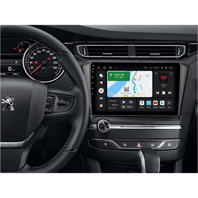Штатная магнитола Gazer T6010 Pro для Peugeot 408 II 2014-2018 (T6010-T9-PRO)