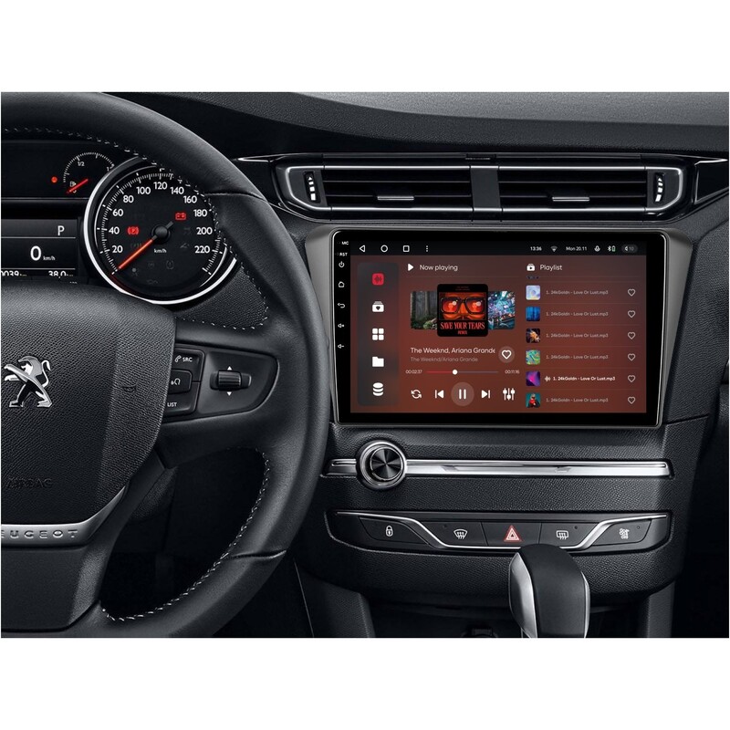 Штатная магнитола Gazer T6010 для Peugeot 408 II 2014-2018 (T6010-T9)