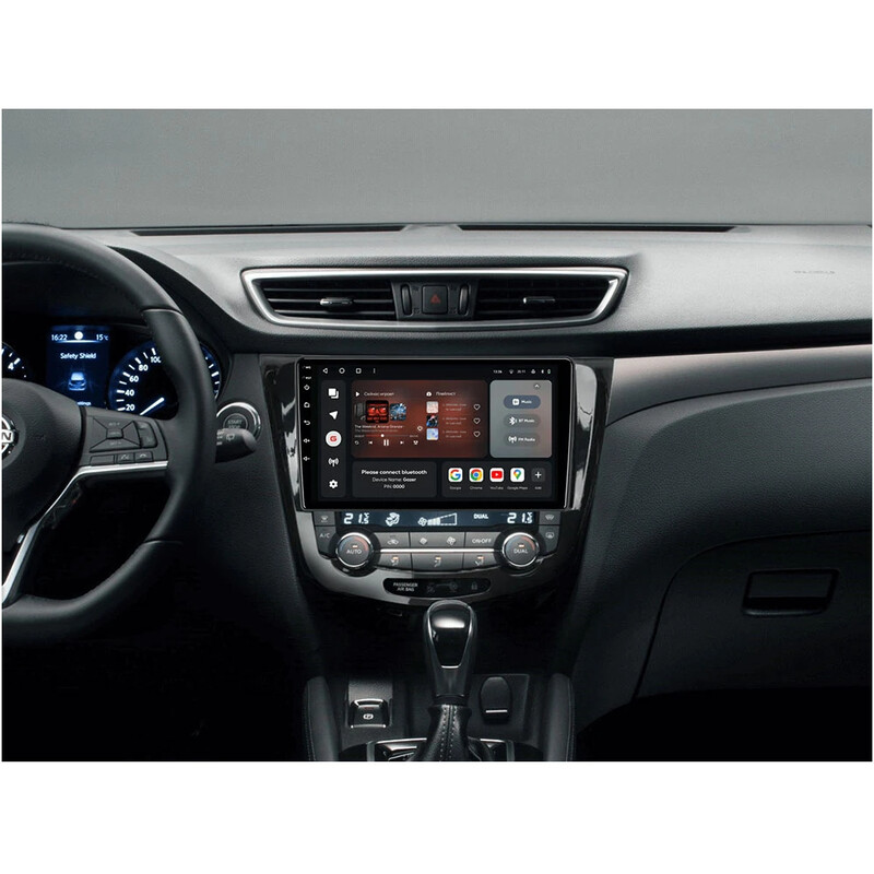 Штатная магнитола Gazer T6010 Pro для Nissan X-Trail III, Qashqai II (Manual air conditioning) 2013-2017 (T6010-T32/L-PRO)