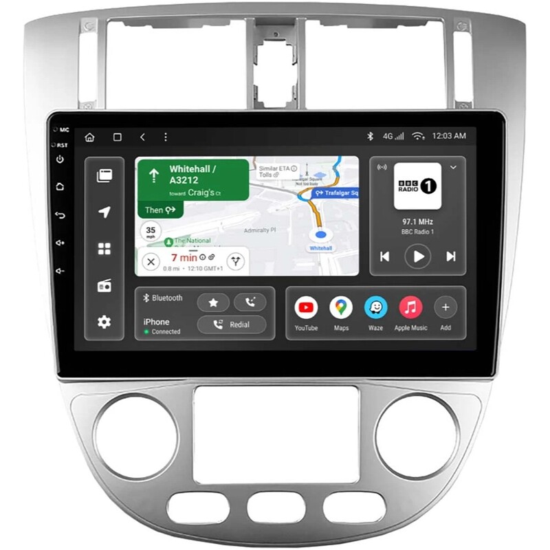 Штатная магнитола Gazer T6010 Pro Max для Buick Excelle HRV 2004–2013 (T6010-J2001-PROMAX)