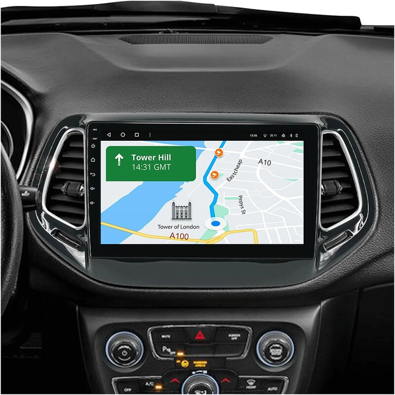 Штатная магнитола Gazer T6010 Pro для Jeep Compass II (MP) 2016-2018 (T6010-MP-PRO)