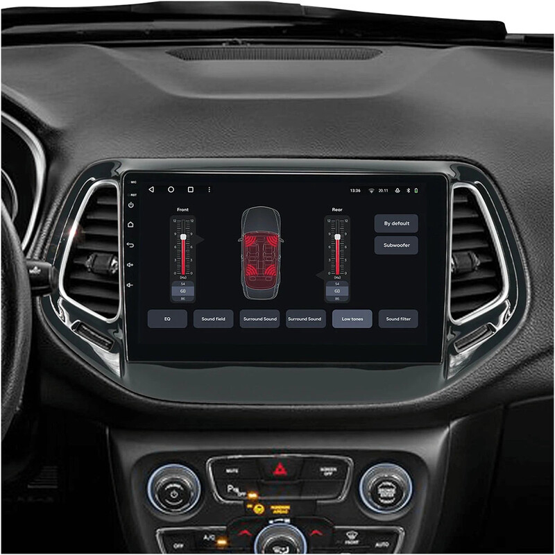 Штатная магнитола Gazer T6010 Pro для Jeep Compass II (MP) 2016-2018 (T6010-MP-PRO)
