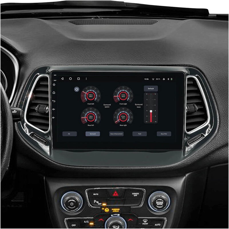 Штатная магнитола Gazer T6010 для Jeep Compass II (MP) 2016-2018 (T6010-MP)