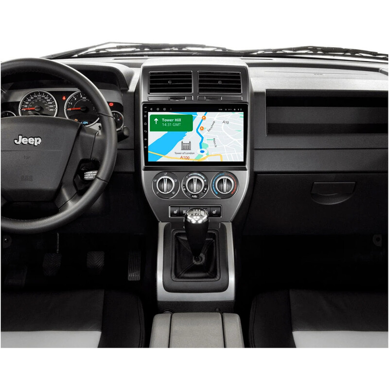 Штатная магнитола Gazer T6010 Pro для Jeep Compass I (MK49) 2006-2010 (T6010-MK49-PRO)
