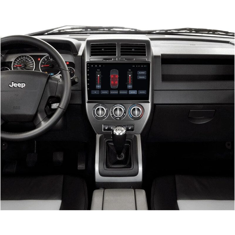 Штатная магнитола Gazer T6010 для Jeep Compass I (MK49) 2006-2010 (T6010-MK49)
