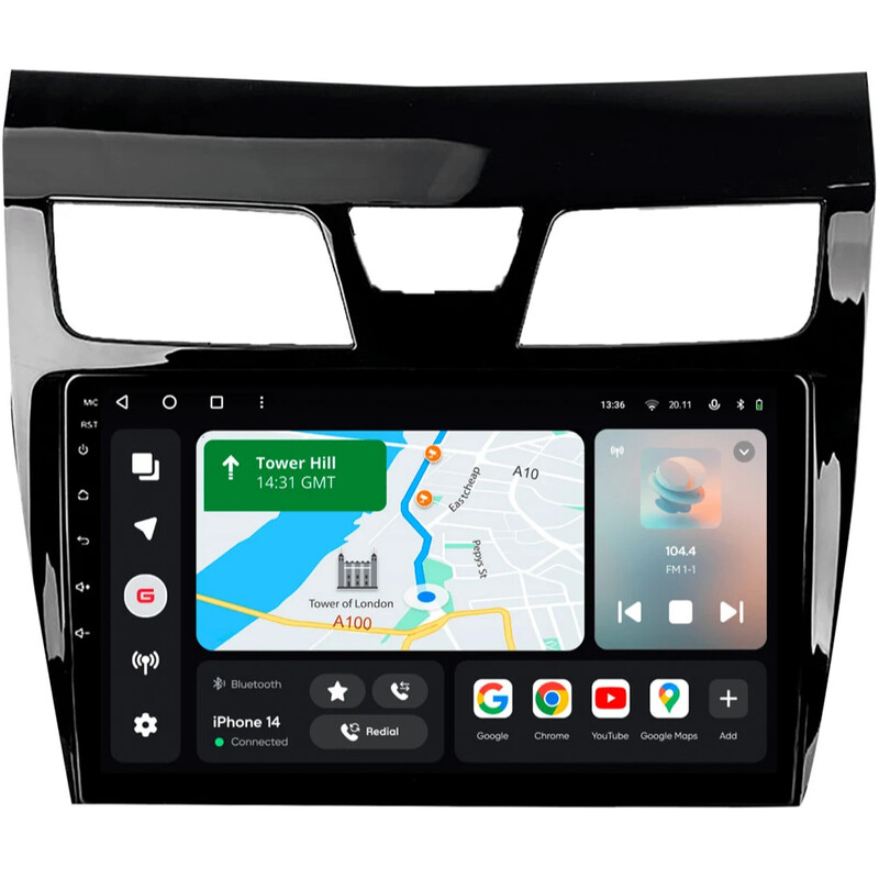 Штатная магнитола Gazer T6010 Pro для Nissan Teana (L33) 2013-2015 (T6010-L33/L-PRO)