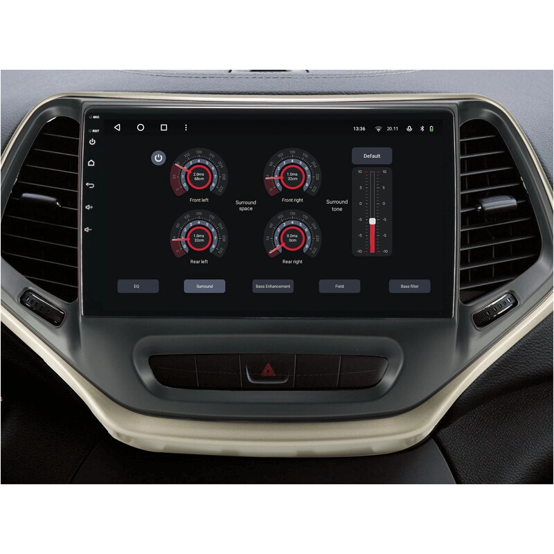 Штатная магнитола Gazer T6010 Pro Max для Jeep Cherokee V (KL) 2014-2018 (T6010-KL-PROMAX)