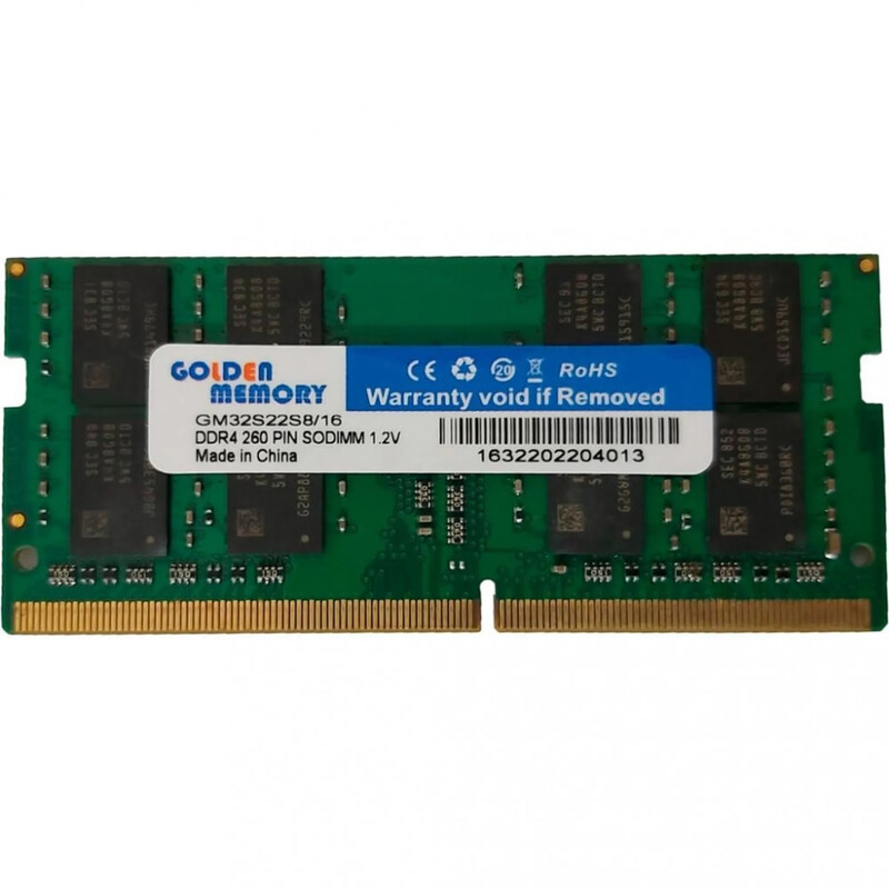 Модуль памяти DDR4 16GB/3200 Golden Memory (GM32S22S8/16)