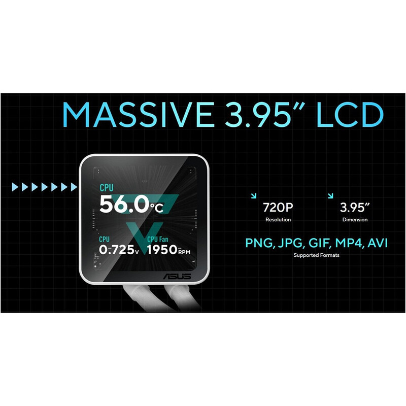 Система водяного охлаждения Asus Prime LC II 360 ARGB LCD White (90RC01Q2-B0EAY0)
