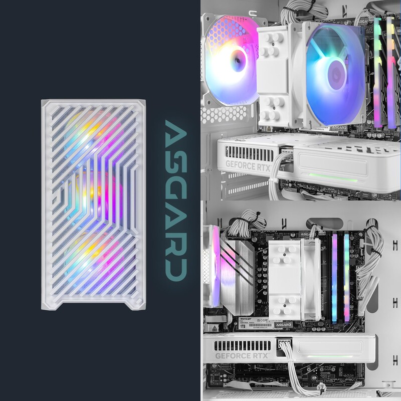 Ігровий комп`ютер ASGARD GAMER RTX 5060 Ti 8GB / Ryzen 5 7500F / DDR5 32GB / SSD 1TB (ASG-G-5060T-7572)