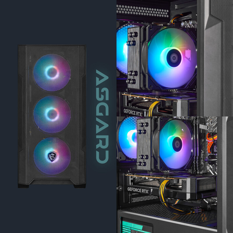 Игровой компьютер ASGARD GAMER RTX 5060 / Ryzen 5 8400F / DDR5 32GB / SSD 1TB (ASG-G-5060-7577)