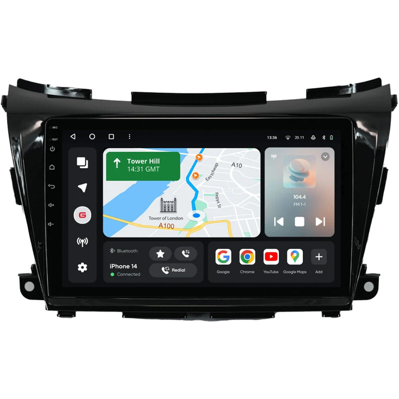 Штатная магнитола Gazer T6010 Pro для Nissan Murano III (Z52) 2014-2020 (T6010-Z52-PROMAX)