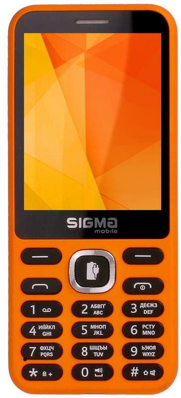 Мобiльний телефон Sigma mobile X-style 31 Power Dual Sim Orange