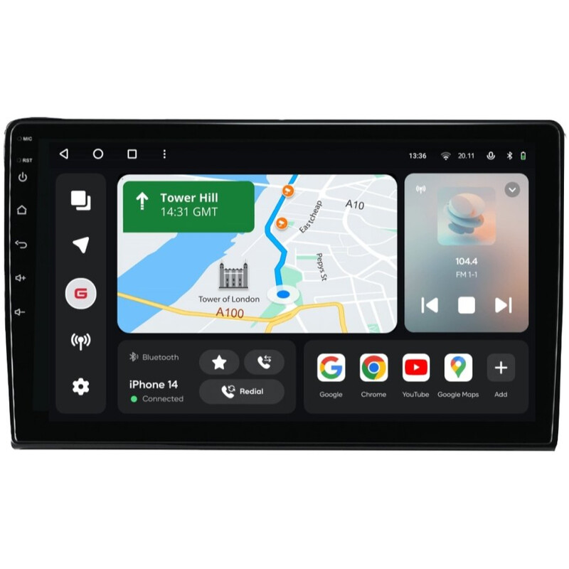Штатная магнитола Gazer T6010 Pro для Toyota Tundra (XK50) 2007-2013, Sequoia (XK60) 2008-2017 (T6010-XK50-PROMAX)