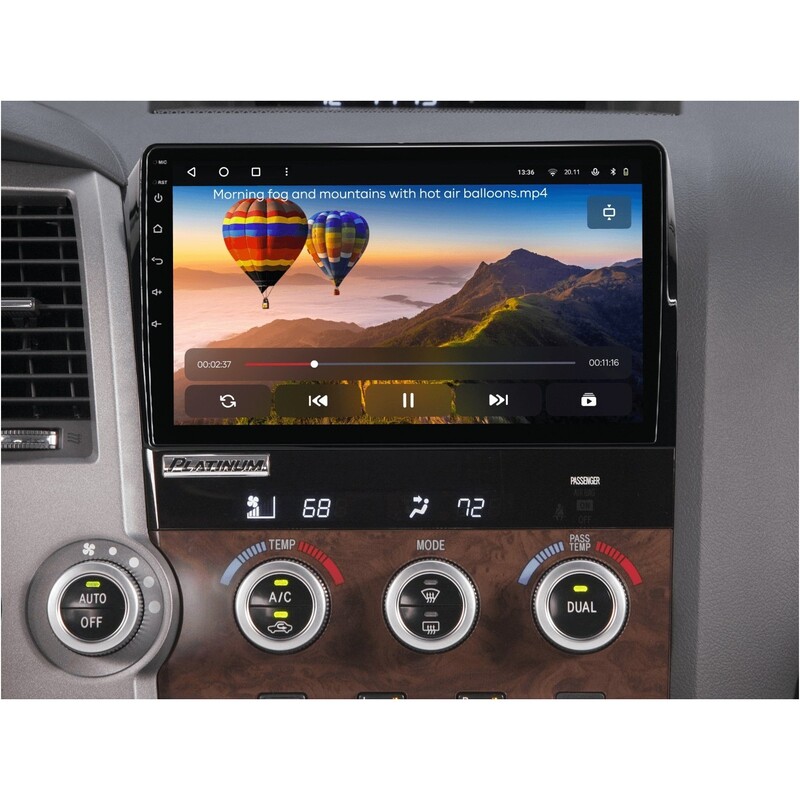 Штатная магнитола Gazer T6010 для Toyota Tundra (XK50) 2007-2013, Sequoia (XK60) 2008-2017 (T6010-XK50)