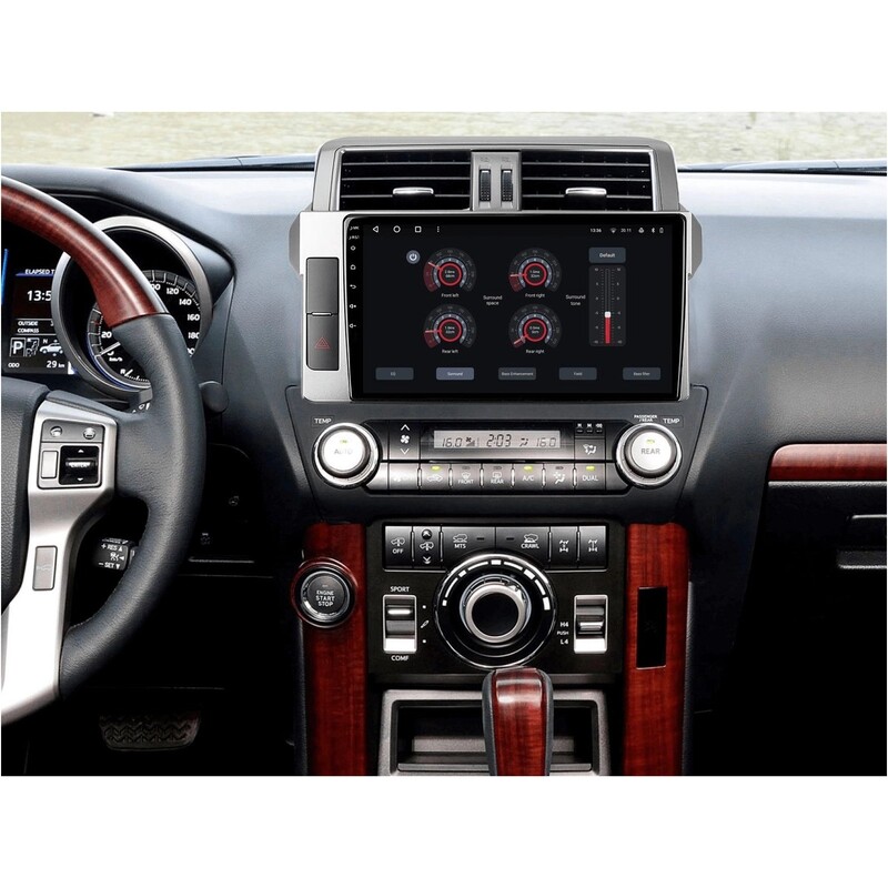 Штатная магнитола Gazer T6010 Pro для Toyota Land Cruiser Prado (J150) 2013-2017 (T6010-J150F-PRO)