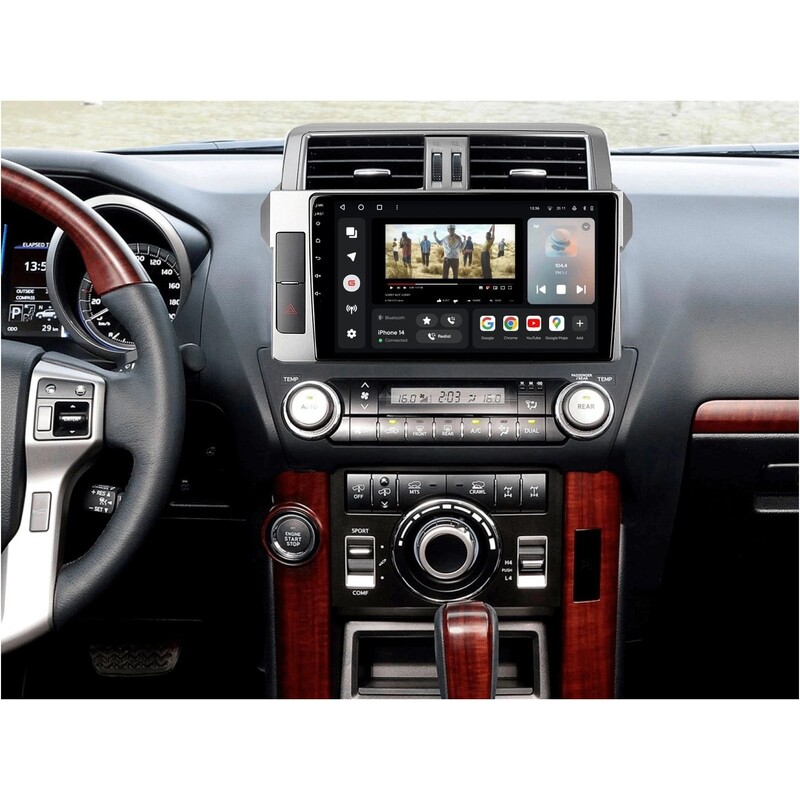 Штатная магнитола Gazer T6010 Pro для Toyota Land Cruiser Prado (J150) 2013-2017 (T6010-J150F-PRO)