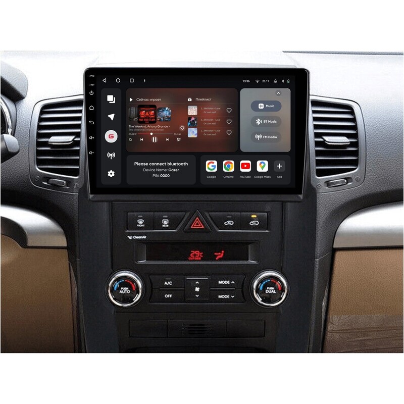 Штатная магнитола Gazer T6010 Pro для Kia Sorento II (XM) 2009-2012 (T6010-XM/L-PROMAX)