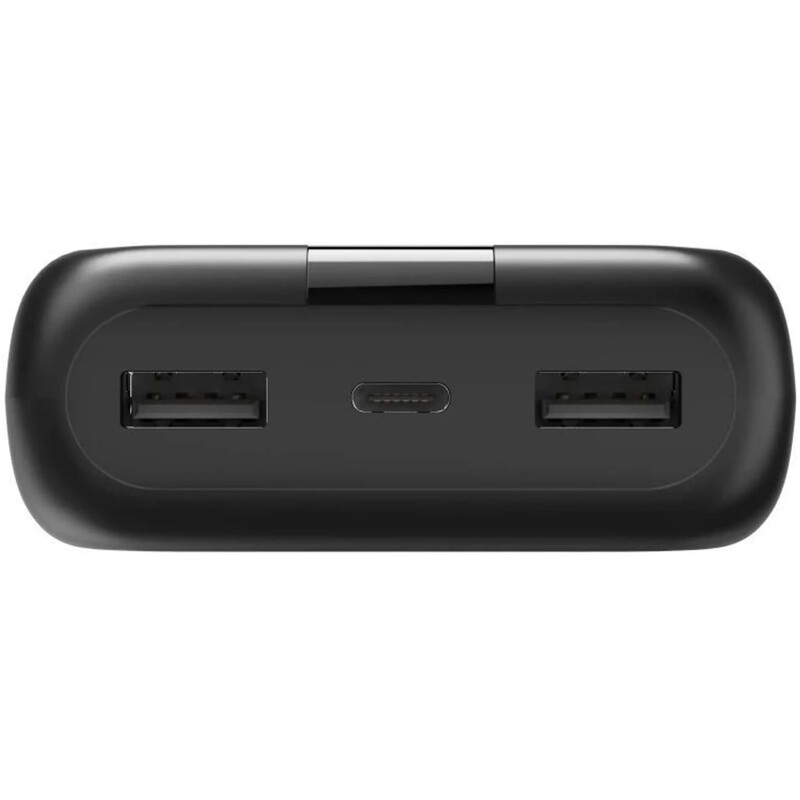 Универсальная мобильная батарея Hama 20000mAh 15W Black (00201710)