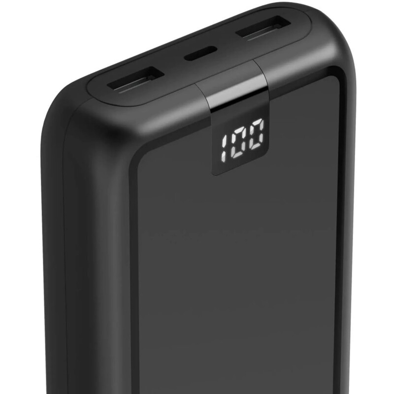 Універсальна мобільна батарея Hama 24000mAh 15W Black (00201711)
