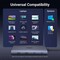 Фото - USB-хаб Ugreen CM639 USB 3.2 Type-C - 2xUSB 3.2, 3xUSB-C, 2хHDMI, RJ-45 Gray (45380) | click.ua