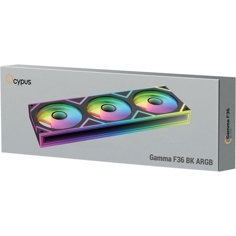 Вентилятор Ocypus Gamma F36 BK ARGB (GAMMA-F36-BK3AM00X-GL)