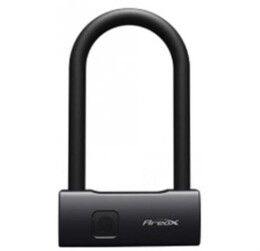 Замок для велосипеда Xiaomi Areox Іntelligent Fingerprint U-lock Short Black