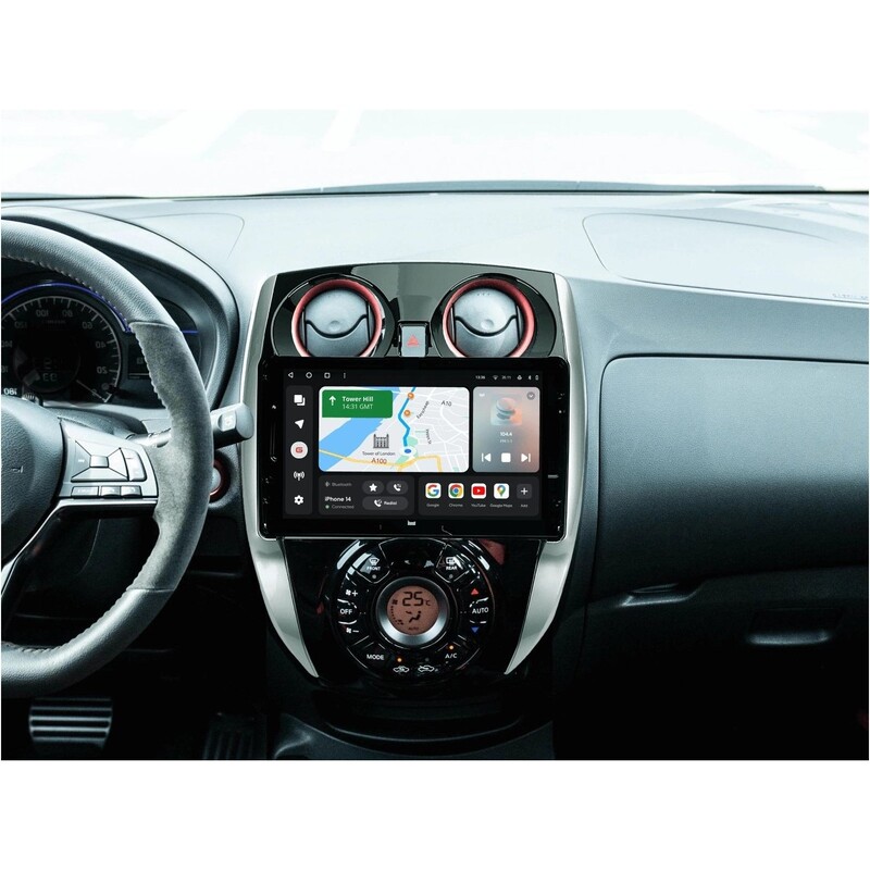 Штатна магнітола Gazer T6010 Pro для Nissan Note II 2012-2021 (T6010-E12-PROMAX)