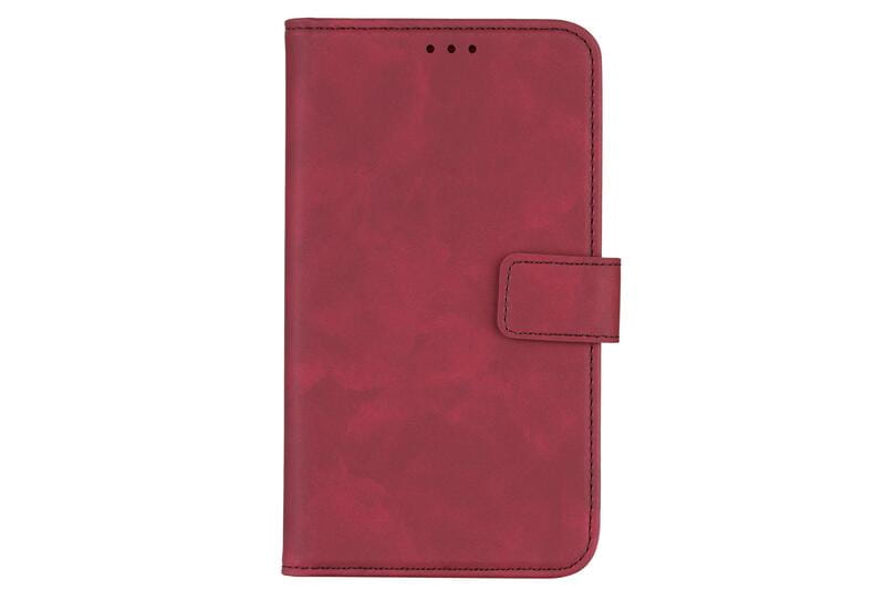 Чохол-книжка 2E Silk Touch для смартфонів 6-6.5" Сarmine Red (2E-UNI-6-6.5-HDST-CRD)