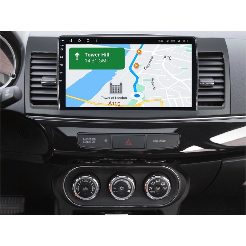 Штатна магнітола Gazer T6010 Pro для Mitsubishi Lancer X (CY) 2007-2012 (T6010-CY/L-PRO)