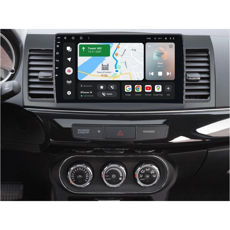 Штатна магнітола Gazer T6010 для Mitsubishi Lancer X (CY) 2007-2012 (T6010-CY/L)