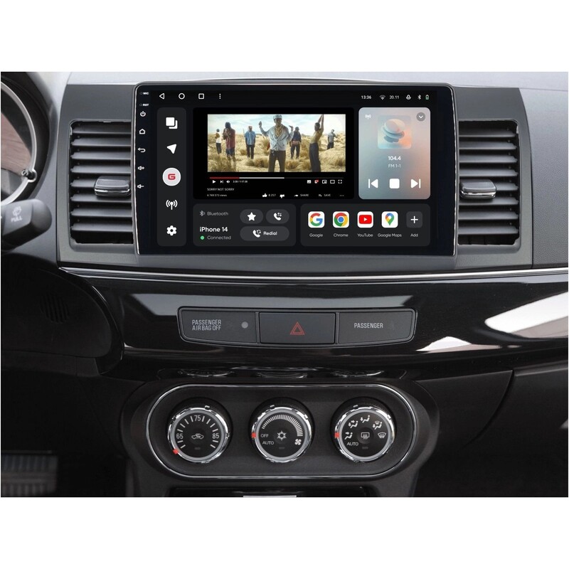 Штатна магнітола Gazer T6010 для Mitsubishi Lancer X (CY) 2007-2012 (T6010-CY/L)