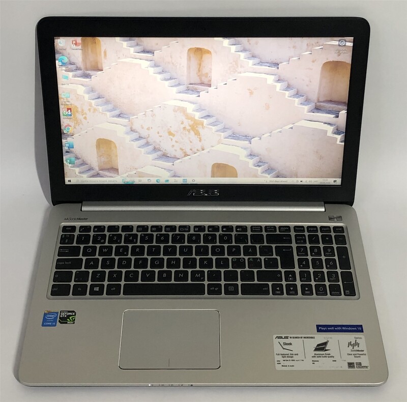 Ноутбук Asus K501LX / 15.6" FullHD / i5-5200U / 8GB / 1TB HDD / NVidia GeForce GTX 950M, 2GB / Win10 - Б/в
