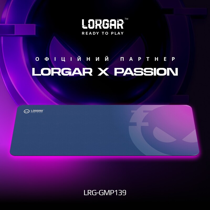 Игровая поверхность Lorgar Main 139 Purple (LRG-GMP139)