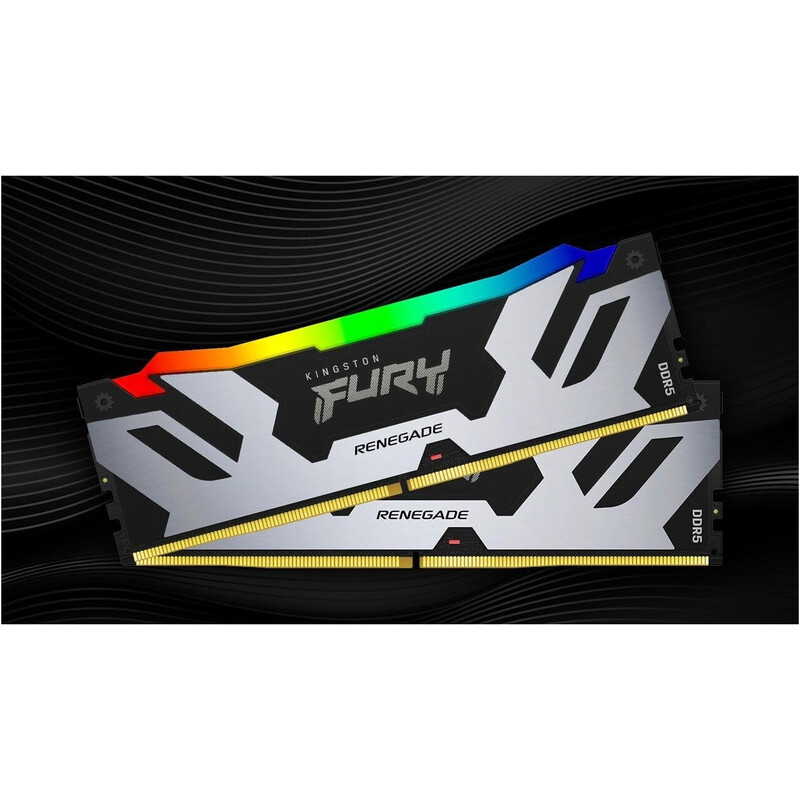 Модуль памяти DDR5 2x16GB/7200 Kingston Fury Renegade RGB Black (KF572C38RSAK2-32)