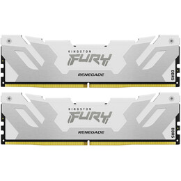 Модуль памяти DDR5 2x16GB/7200 Kingston Fury Renegade White (KF572C38RWK2-32)