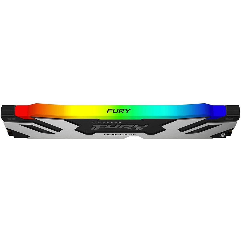 Модуль памяти DDR5 16GB/8000 Kingston Fury Renegade RGB Silver/Black (KF580C38RSA-16)