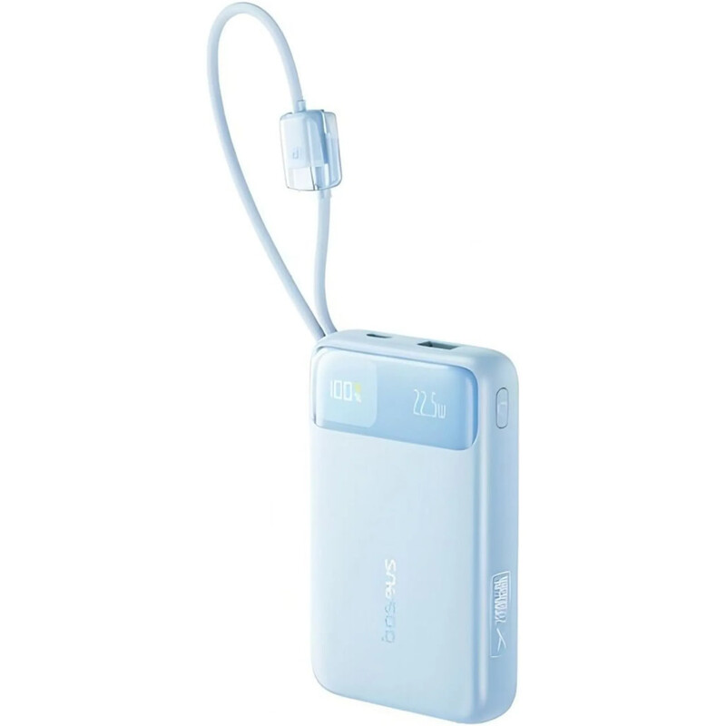 Універсальна мобільна батарея Baseus EnerFill FC11 10000mAh, 22.5W Blue (E0027R06)