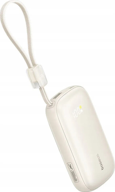 Універсальна мобільна батарея Baseus EnerFill Qpow 3 Ultra 10000mAh, 22.5W White (E0027L01)