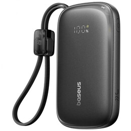 Универсальная мобильная батарея Baseus EnerFill Qpow 3 Ultra 10000mAh, 22.5W Black (E0027L00)