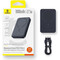 Фото - Універсальна мобільна батарея Baseus EnerFill Ultra-Mini FM11 10000mAh, 22.5W Black (P1008210E123-00) | click.ua